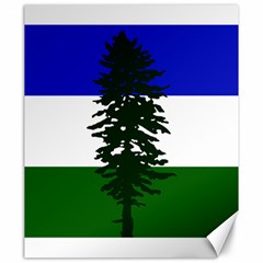 Flag 0f Cascadia Canvas 20  X 24   by abbeyz71