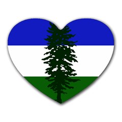 Flag 0f Cascadia Heart Mousepads by abbeyz71