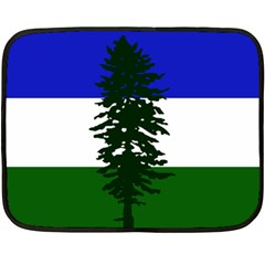 Flag 0f Cascadia Fleece Blanket (mini) by abbeyz71