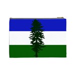 Flag 0f Cascadia Cosmetic Bag (Large)  Back