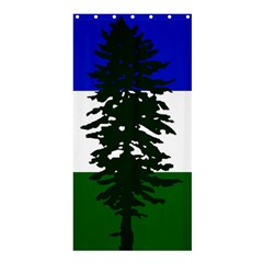 Flag 0f Cascadia Shower Curtain 36  X 72  (stall)  by abbeyz71