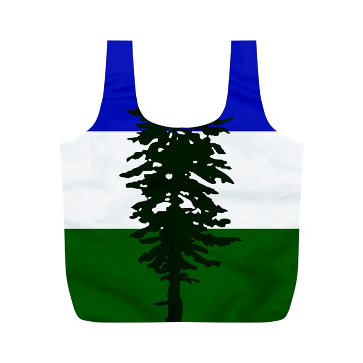 Flag 0f Cascadia Full Print Recycle Bags (M) 