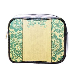 Art Nouveau Green Mini Toiletries Bags by NouveauDesign