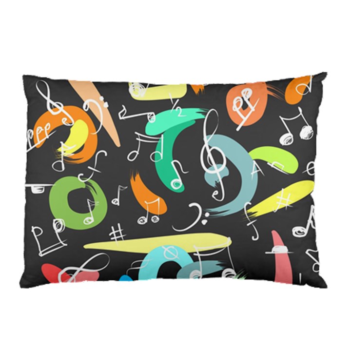 Repetition Seamless Child Sketch Pillow Case