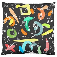 Repetition Seamless Child Sketch Standard Flano Cushion Case (two Sides) by Nexatart