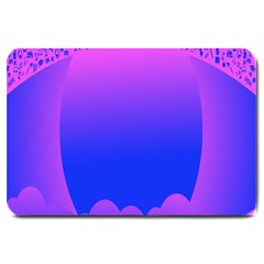 Abstract Bright Color Large Doormat 