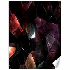 Crystals Background Design Luxury Canvas 18  X 24   by Nexatart