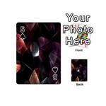 Crystals Background Design Luxury Playing Cards 54 (Mini)  Front - Spade5