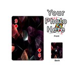 Crystals Background Design Luxury Playing Cards 54 (Mini)  Front - Diamond9