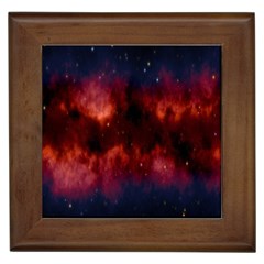 Astronomy Space Galaxy Fog Framed Tiles by Nexatart