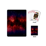 Astronomy Space Galaxy Fog Playing Cards (Mini)  Back