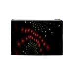 Background Texture Pattern Cosmetic Bag (Medium)  Back