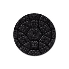 Emboss Luxury Artwork Depth Rubber Coaster (round)  by Nexatart