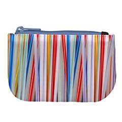 Background Decorate Colors Large Coin Purse by Nexatart