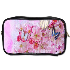 Nice Nature Flowers Plant Ornament Toiletries Bags by Nexatart