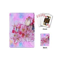 Nice Nature Flowers Plant Ornament Playing Cards (mini)  by Nexatart