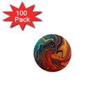 Creativity Abstract Art 1  Mini Magnets (100 pack)  Front