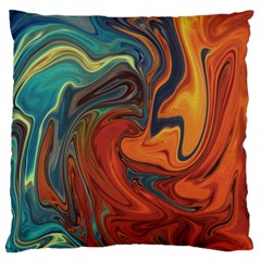 Creativity Abstract Art Large Cushion Case (one Side)