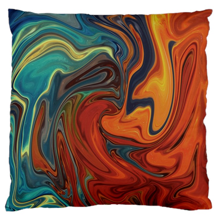 Creativity Abstract Art Large Cushion Case (One Side)