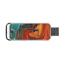 Creativity Abstract Art Portable Usb Flash (two Sides) by Nexatart