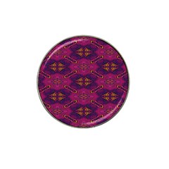 Pattern Decoration Art Abstract Hat Clip Ball Marker (4 Pack)