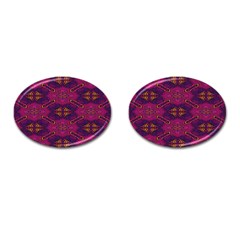 Pattern Decoration Art Abstract Cufflinks (oval) by Nexatart