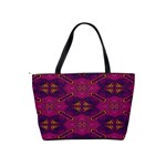 Pattern Decoration Art Abstract Shoulder Handbags Back