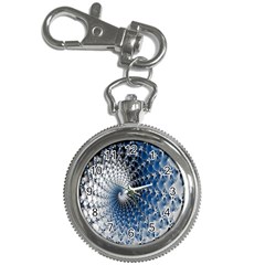 Mandelbrot Fractal Abstract Ice Key Chain Watches by Nexatart