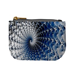 Mandelbrot Fractal Abstract Ice Mini Coin Purses