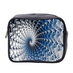 Mandelbrot Fractal Abstract Ice Mini Toiletries Bag 2-Side Front