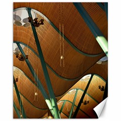 Airport Pattern Shape Abstract Canvas 11  X 14  