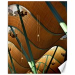 Airport Pattern Shape Abstract Canvas 11  x 14   10.95 x13.48  Canvas - 1