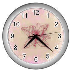 Desktop Background Abstract Wall Clocks (silver)  by Nexatart