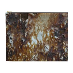 Rusty Texture Pattern Daniel Cosmetic Bag (xl) by Nexatart