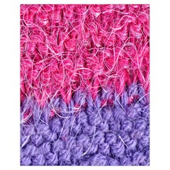 Wool Knitting Stitches Thread Yarn Drawstring Bag (small)