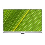 Leaf Plant Nature Pattern Business Card Holders Front