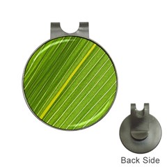 Leaf Plant Nature Pattern Hat Clips With Golf Markers by Nexatart