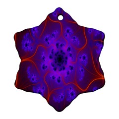 Fractal Mandelbrot Julia Lot Ornament (snowflake)