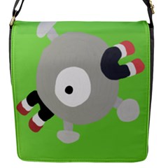 Magnemite (blue) Flap Messenger Bag (s) by SamEarl13