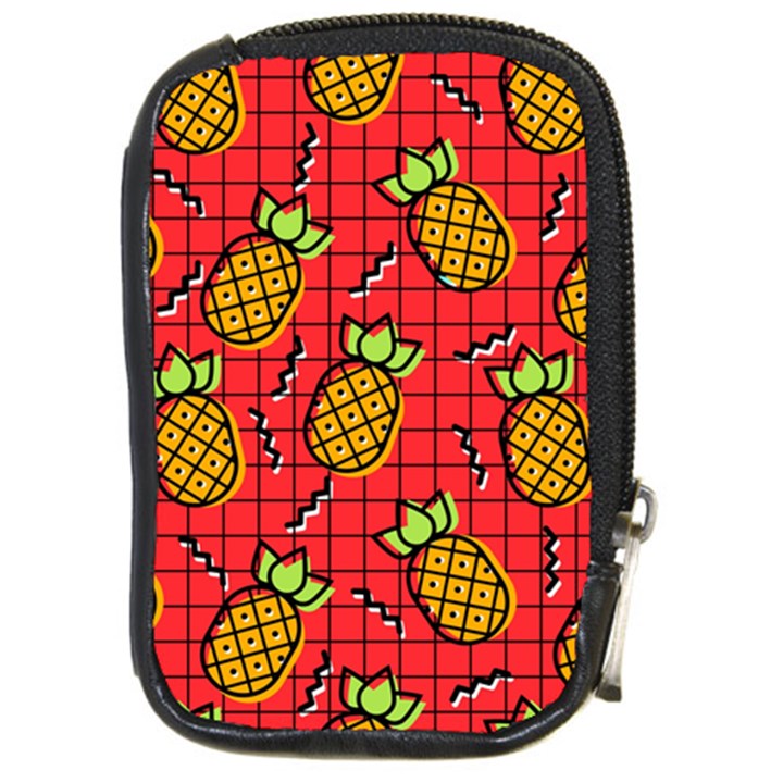 Fruit Pineapple Red Yellow Green Compact Camera Cases