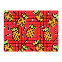 Fruit Pineapple Red Yellow Green Double Sided Flano Blanket (mini)  by Alisyart