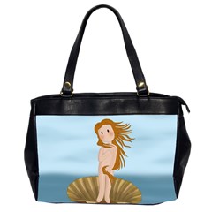 The Birth Of Venus Office Handbags (2 Sides)  by Valentinaart