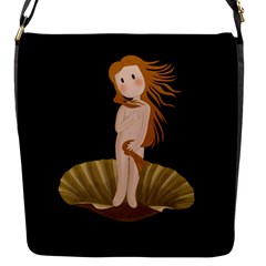 The Birth of Venus Flap Messenger Bag (S)