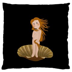 The Birth Of Venus Standard Flano Cushion Case (one Side) by Valentinaart