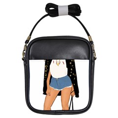 Beyonce Girls Sling Bags by NobleIllustrations
