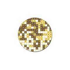 Autumn Leaves Pattern Golf Ball Marker (10 Pack) by linceazul