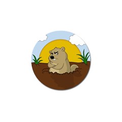 Groundhog Day Golf Ball Marker (4 Pack) by Valentinaart