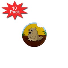 Groundhog Day 1  Mini Magnet (10 Pack)  by Valentinaart