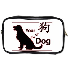 Year Of The Dog - Chinese New Year Toiletries Bags by Valentinaart