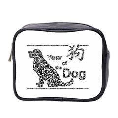 Year Of The Dog - Chinese New Year Mini Toiletries Bag 2-side by Valentinaart